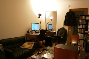 逆方向からの全景