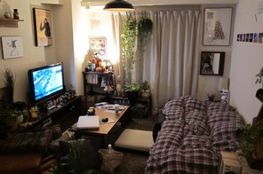 正面から