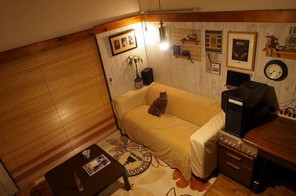 DIYでリフォームしたお部屋です。