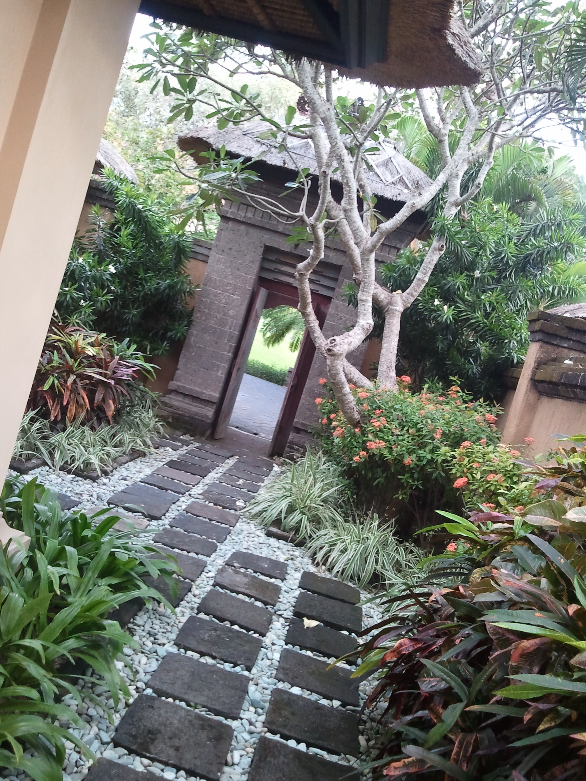入り口のalley